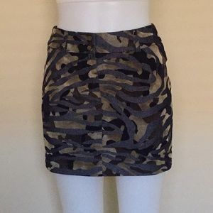 Army Patterned Skirt Size 3/4
